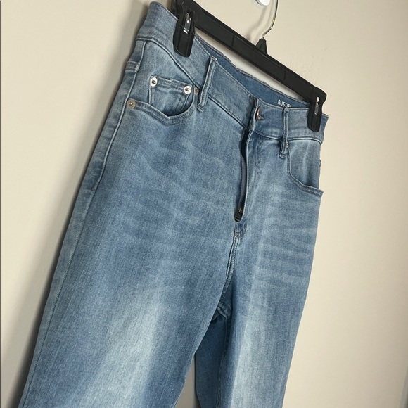 Mugsy Like-New  Rusties Jeans Men's 33x32 Blue Stretch Classic Straight Fit - Picture 3 of 9